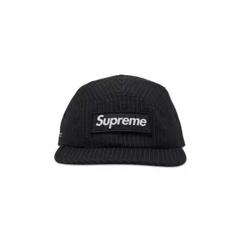 Бейсболка Supreme Reflective Ripstop Camp Cap, черный