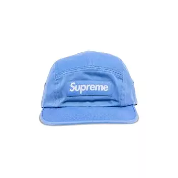 Бейсболка Supreme Washed Chino Twill Camp Cap, цвет Light Royal