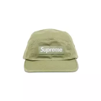 Бейсболка Supreme Washed Chino Twill Camp Cap, цвет Light Olive