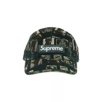 Бейсболка Supreme Weirdo Dave Corduroy Camp Cap, зеленый