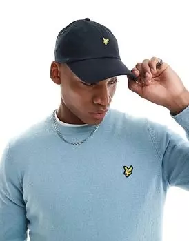 Бейсболка темно-синего цвета Lyle & Scott