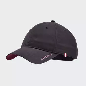 Бейсболка Tennis Cap TC 500 Gr. 56 черный ARTENGO, черный/сливовый светлый