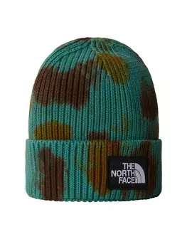 Бейсболка The North Face TIE DYE LOGO BOX BEANIE, разноцветный