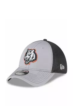 Бейсболка THIRTY STRETCH CINCINNATI BENGALS New Era, серый