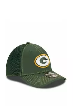Бейсболка THIRTY STRETCH GREEN BAY PACKERS New Era, темно-зеленый
