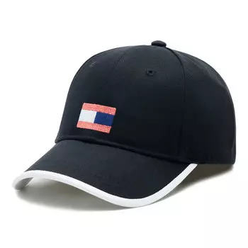 Бейсболка Tommy Hilfiger Flag, черный