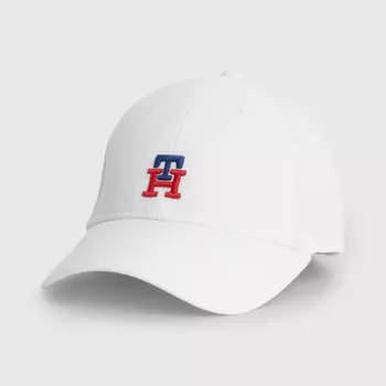 Бейсболка Tommy Hilfiger Kids' Embroidered Logo, белый