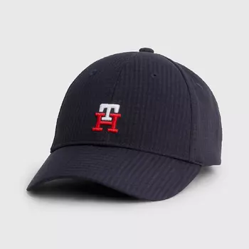 Бейсболка Tommy Hilfiger Kids' Embroidered Logo, темно-синий