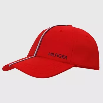 Бейсболка Tommy Hilfiger Logo Stripe, красный