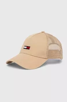 Бейсболка Tommy Jeans, бежевый