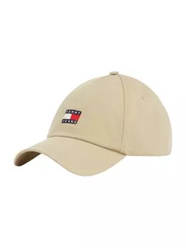 Бейсболка Tommy Jeans Cap HERITAGE, бежевый