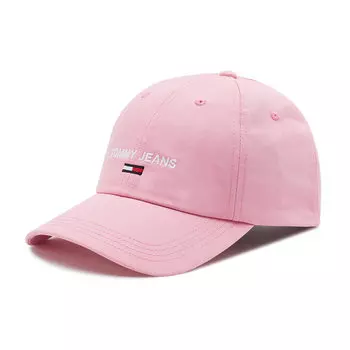 Бейсболка Tommy Jeans Sport, розовый