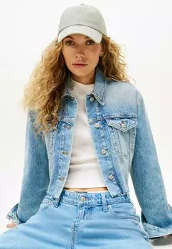 Бейсболка Tommy Jeans, светло-зеленый