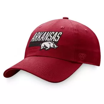 Бейсболка Top of the World Arkansas Razorbacks, кардинал