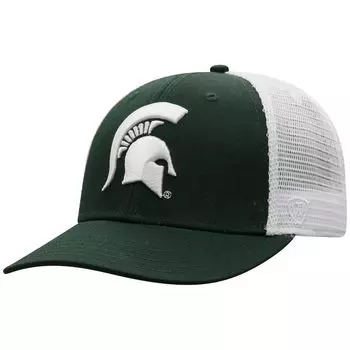 Бейсболка Top of the World Michigan State Spartans, зеленый