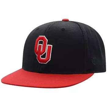 Бейсболка Top of the World Oklahoma Sooners, черный