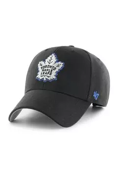 Бейсболка TORONTO MAPLE LEAFS BLACK NHL METALLIC MOST VALUE P. SNAPBACK CA '47, цвет schwarz