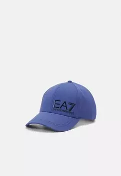 Бейсболка TRAIN CORE LOGO UNISEX EA7 Emporio Armani, цвет blu navy