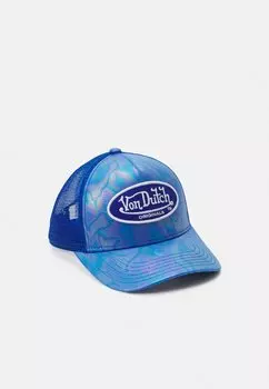 Бейсболка TRUCKER ADELAIDE UNISEX Von Dutch, цвет blue metallic