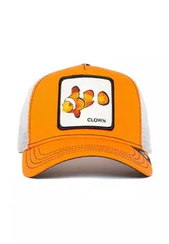 Бейсболка TRUCKER CLOWN Goorin Bros, цвет orange