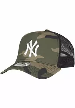 Бейсболка TRUCKER NEW YORK YANKEES New Era, цвет camo