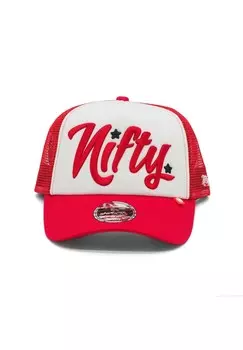 Бейсболка TRUCKER Nifty. Snpbcks, красный