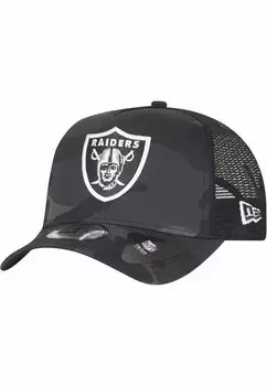 Бейсболка TRUCKER OAKLAND RAIDERS New Era, цвет dark camo