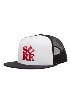 Бейсболка TRUCKER Quiksilver, цвет off white