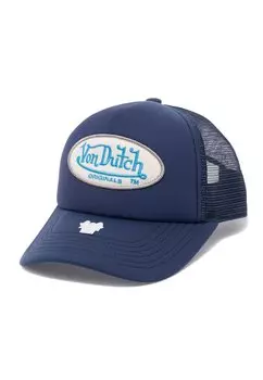 Бейсболка TRUCKER TAMPA UNISEX Von Dutch, цвет navy