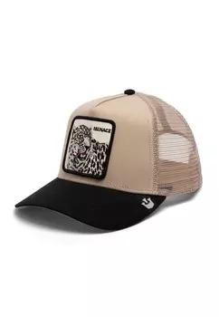 Бейсболка TRUCKER THE SNOW LEOPARD Goorin Bros, серо-коричневый