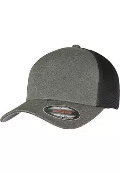 Бейсболка TRUCKER UNIPANEL™ Flexfit, цвет olive/black