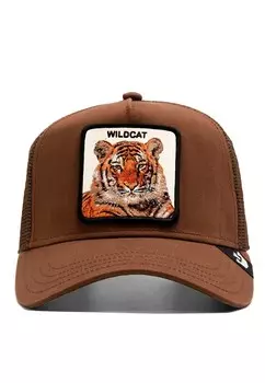 Бейсболка TRUCKER WILDCAT TIGER Goorin Bros, коричневый