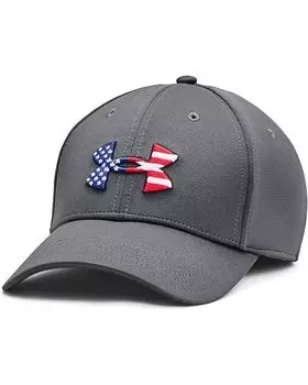 Бейсболка Under Armour Freedom Blitzing, цвет Pitch Gray/Black/Black