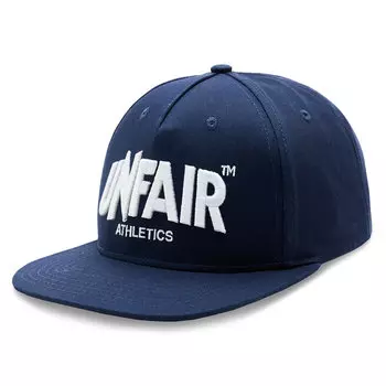 Бейсболка Unfair Athletics ClassicLabel Snapback, темно-синий