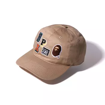 Бейсболка унисекс A BATHING APE, Brown BGX