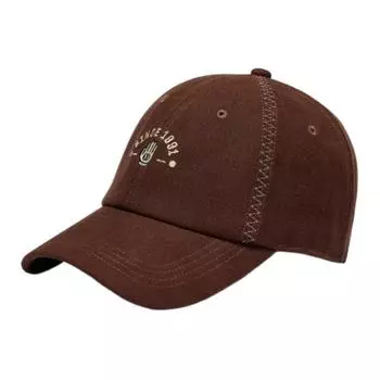 Бейсболка унисекс Sparrow Tea Brown из коллекции Anta Life из полиэстеровой эластановой саржи с начесом