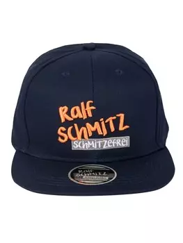 Бейсболка United Labels Ralf Schmitz Schmitzefrei Baseballkappe verstellbar, синий
