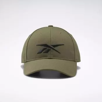 Бейсболка Vector Reebok, армейский зеленый/черный