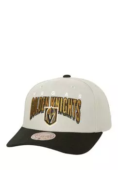 Бейсболка VEGAS GOLDEN KNIGHTS NHL BOOM TEXT PRO VINTAGE SNAPBACK MITCHELL & NESS Mitchell & Ness, серый