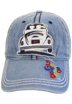 Бейсболка VOLKSWAGEN KFER RETRO/VINTAGE BASEBALL VW Collection By Brisa, цвет blau