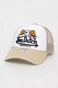 Бейсболка Von Dutch, бежевый