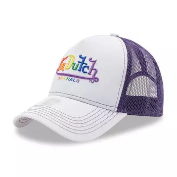 Бейсболка Von Dutch Fargo, фиолетовый/белый