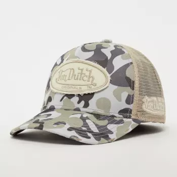 Бейсболка Von Dutch Originals Von Dutch Trucker Kalmar, камуфляж