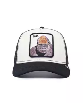 Бейсболка в стиле дальнобойщика с нашивкой гориллы спереди Goorin Bros, черный