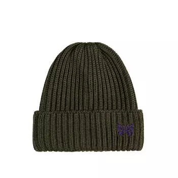 Бейсболка watch cap Needles, зеленый