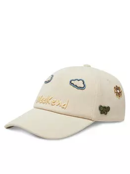 Бейсболка Weekend Max Mara, экрю