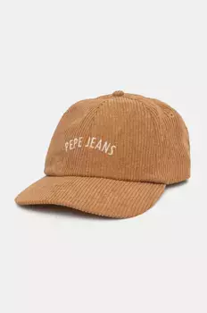 Бейсболка WEEN CAP Pepe Jeans, коричневый