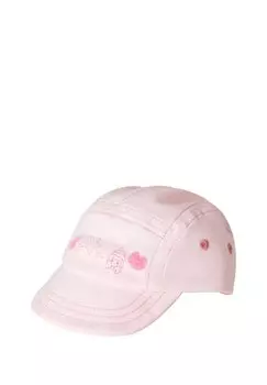 Бейсболка WITH PRINT United Colors of Benetton, фуксия