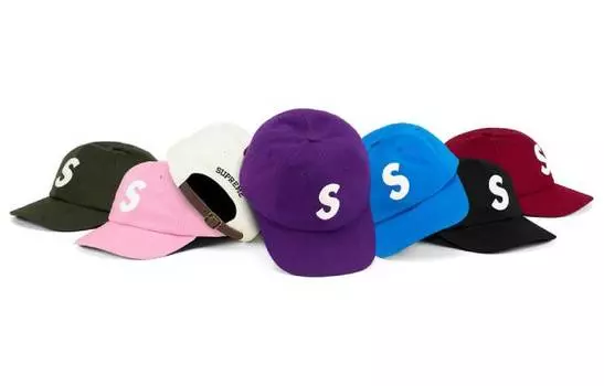 Бейсболка Wool S Logo 6 Panel FW21 Supreme