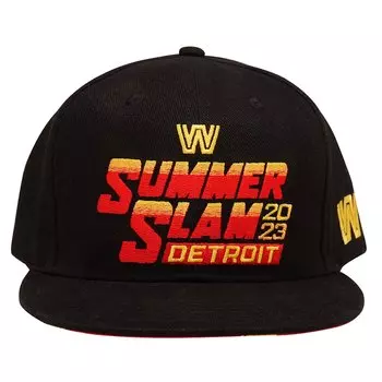 Бейсболка WWE Authentic Summerslam, черный